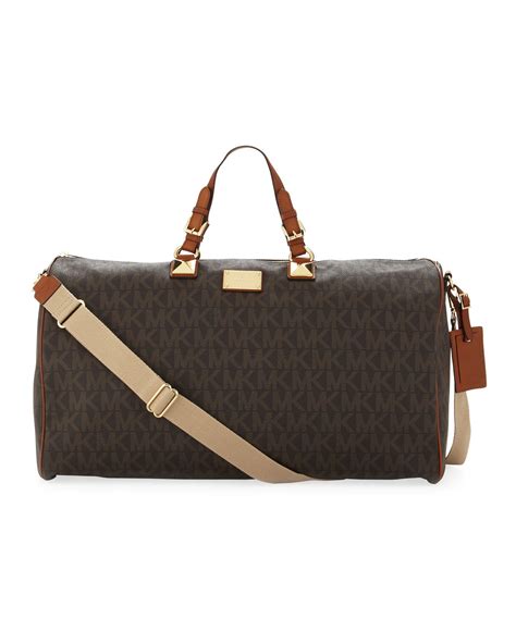 michael kors men's duffle bag|michael kors duffle bag outlet.